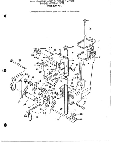 Outboard motor/motor leg page 2