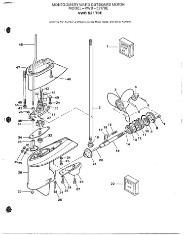 Outboard motor/gear housing page 2