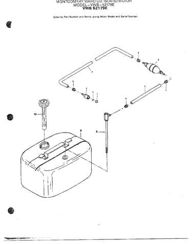 Outboard motor/fuel tank and line page 2