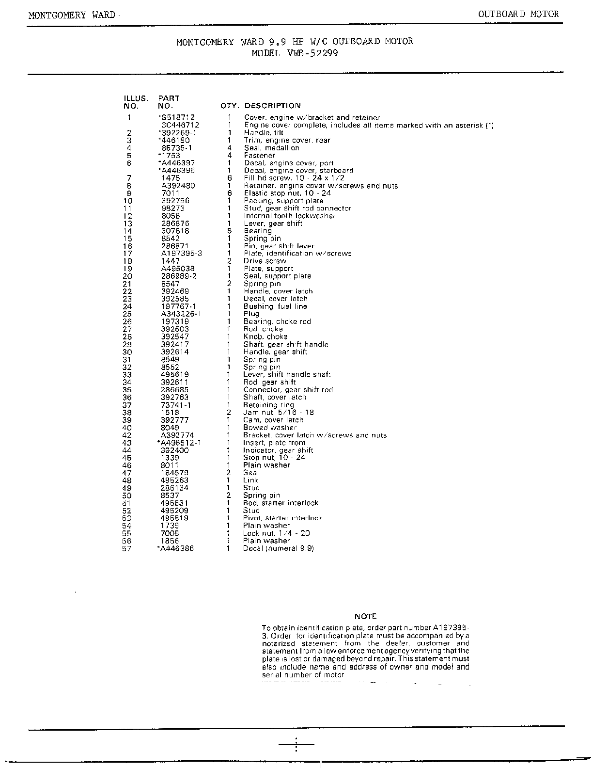 9.9hp w/c outboard motor page 2