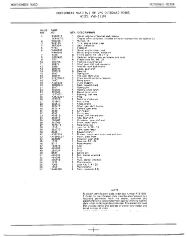 9.9hp w/c outboard motor page 2