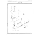 Mercury 52299 9.9hp m/s outboard motor/gear housing diagram