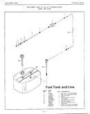 9.9hp outboard motor/fuel tank/line