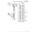 Campbell Hausfeld 558704 twin cyl. compressor pump diagram