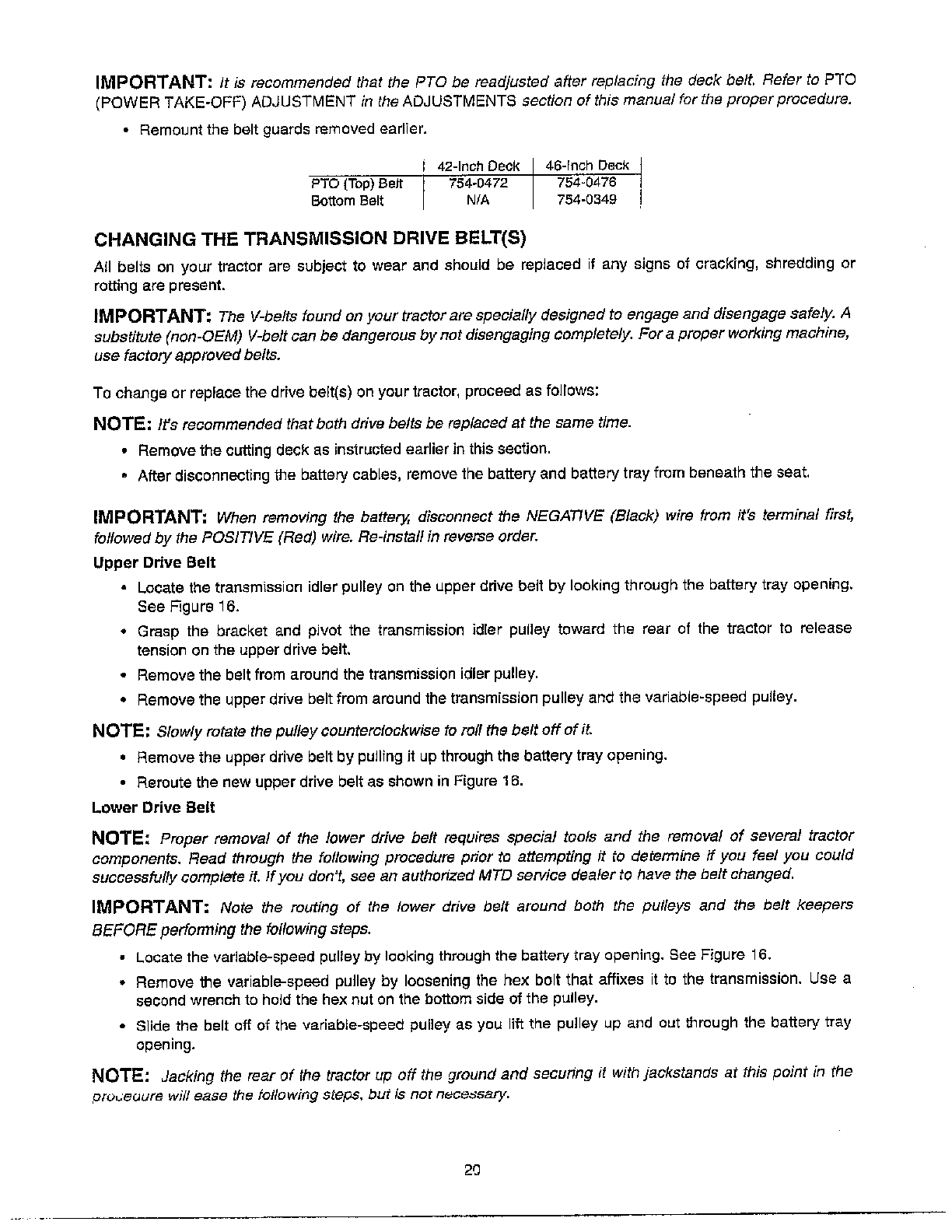 MAINTENANCE Page 3