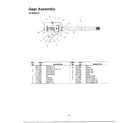 MTD 614E gear assembly diagram