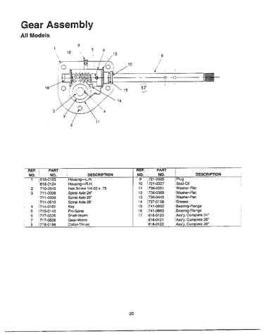 Gear assembly
