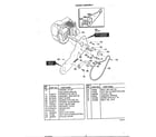 Murray 621450X4 engine assembly diagram