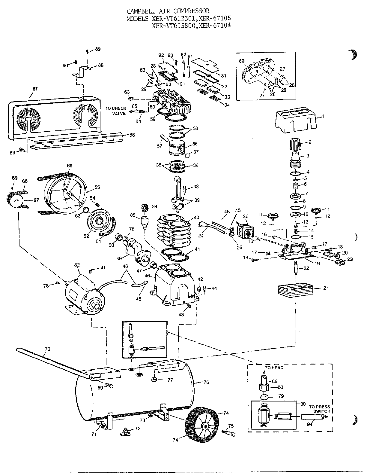 Campbell air compressor