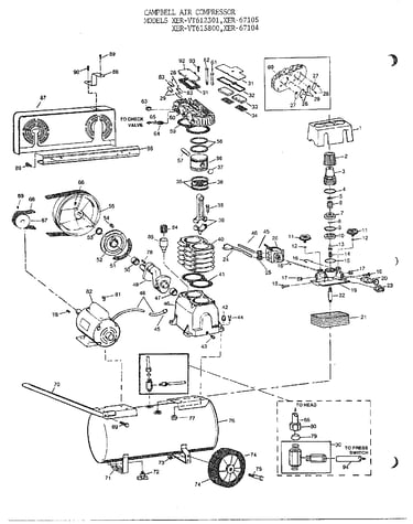 Campbell air compressor