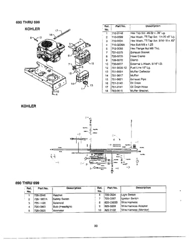 Muffler/electrical