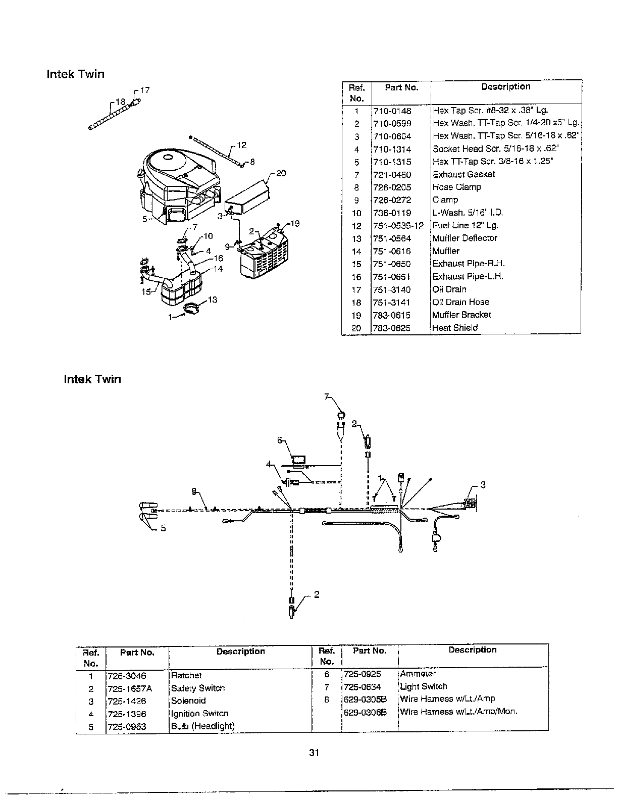 Muffler/electrical page 2