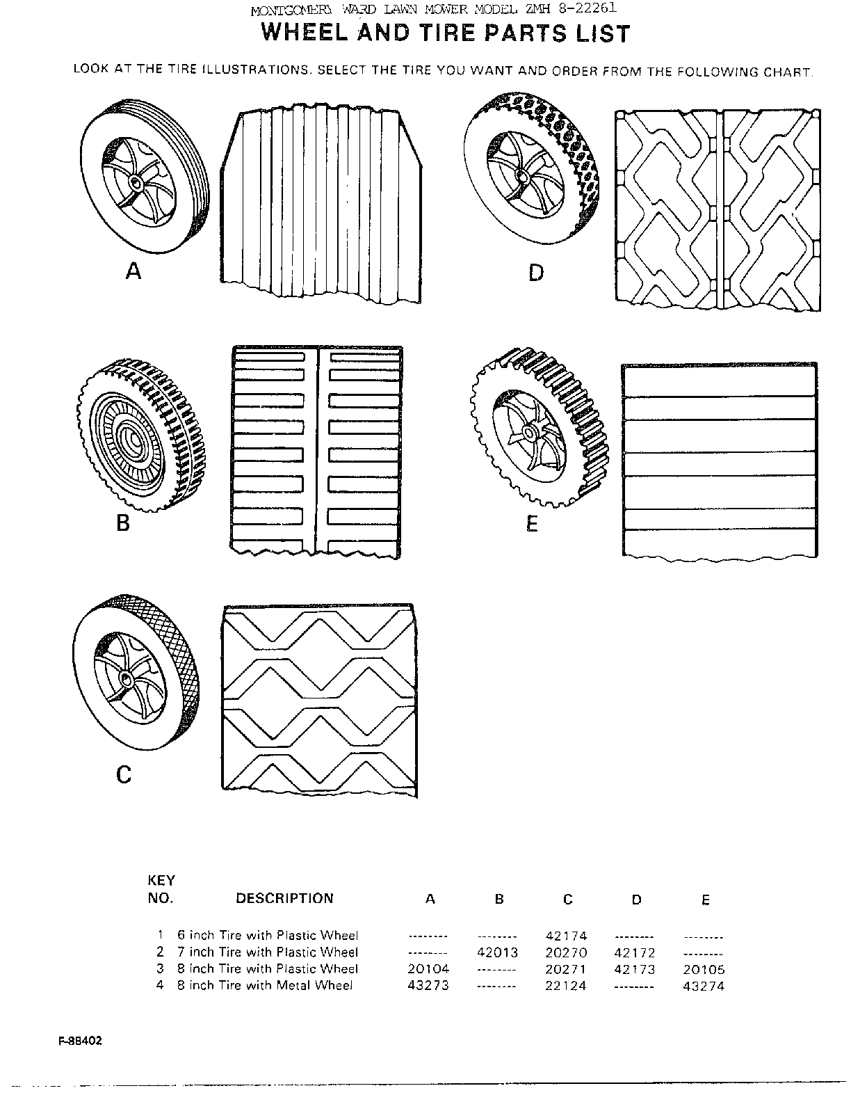 Wheel and tire