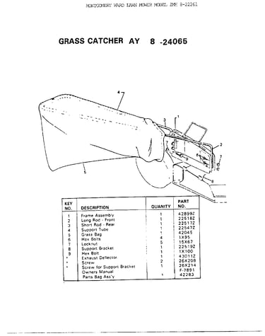 Grass catcher
