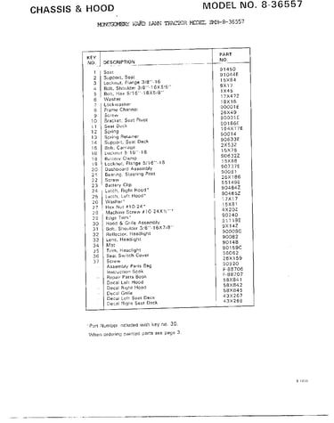 Chassis and hood page 2