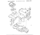 Murray 8-36566X31 chassis and hood diagram