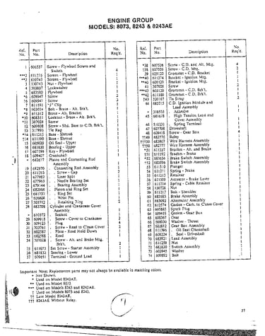 Engine group