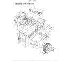 MTD 840 snow thrower page 7 diagram