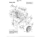 MTD 840 snow thrower page 9 diagram