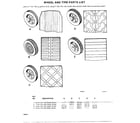 Murray 9-22263X9 wheel and tire diagram