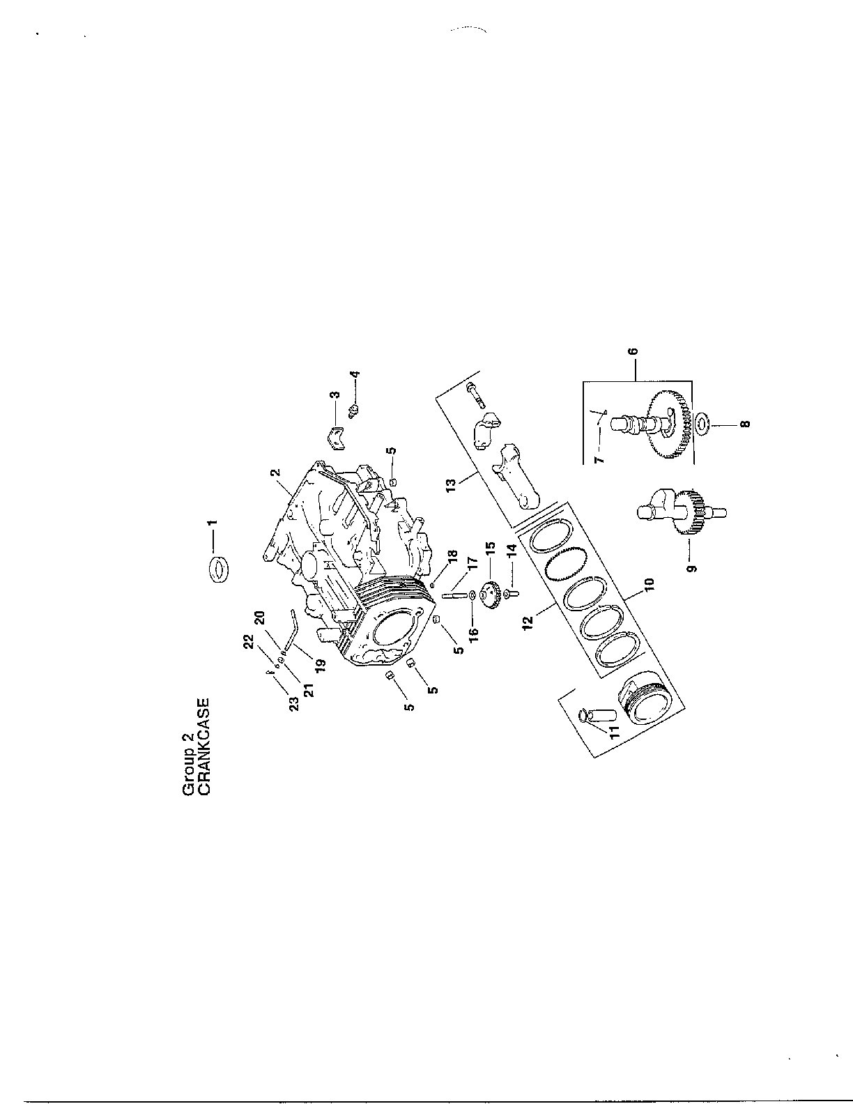 Crankcase/group 2