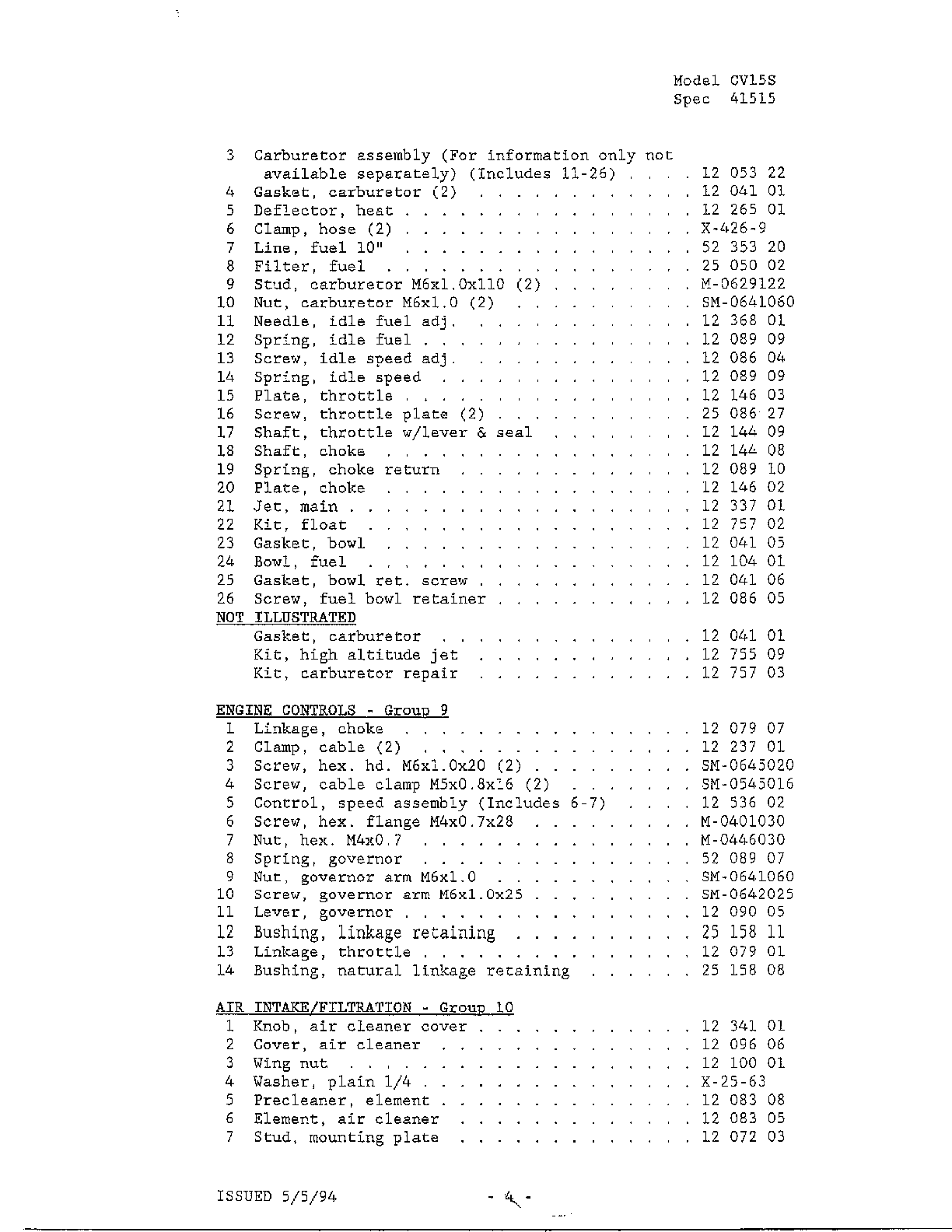 15HP KOHLER ENGINE Page 4
