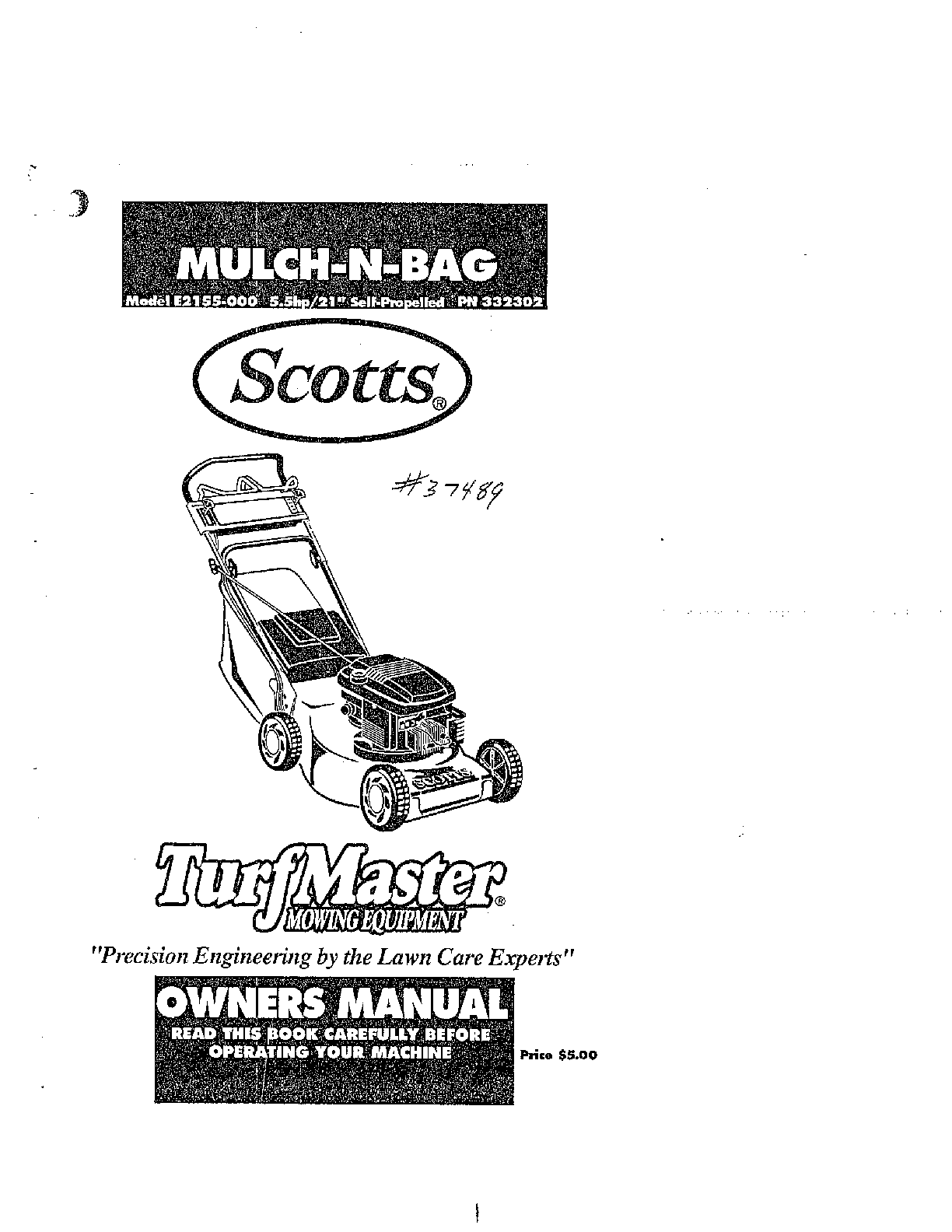 5.5/21" SELF-PROPELLED MOWER