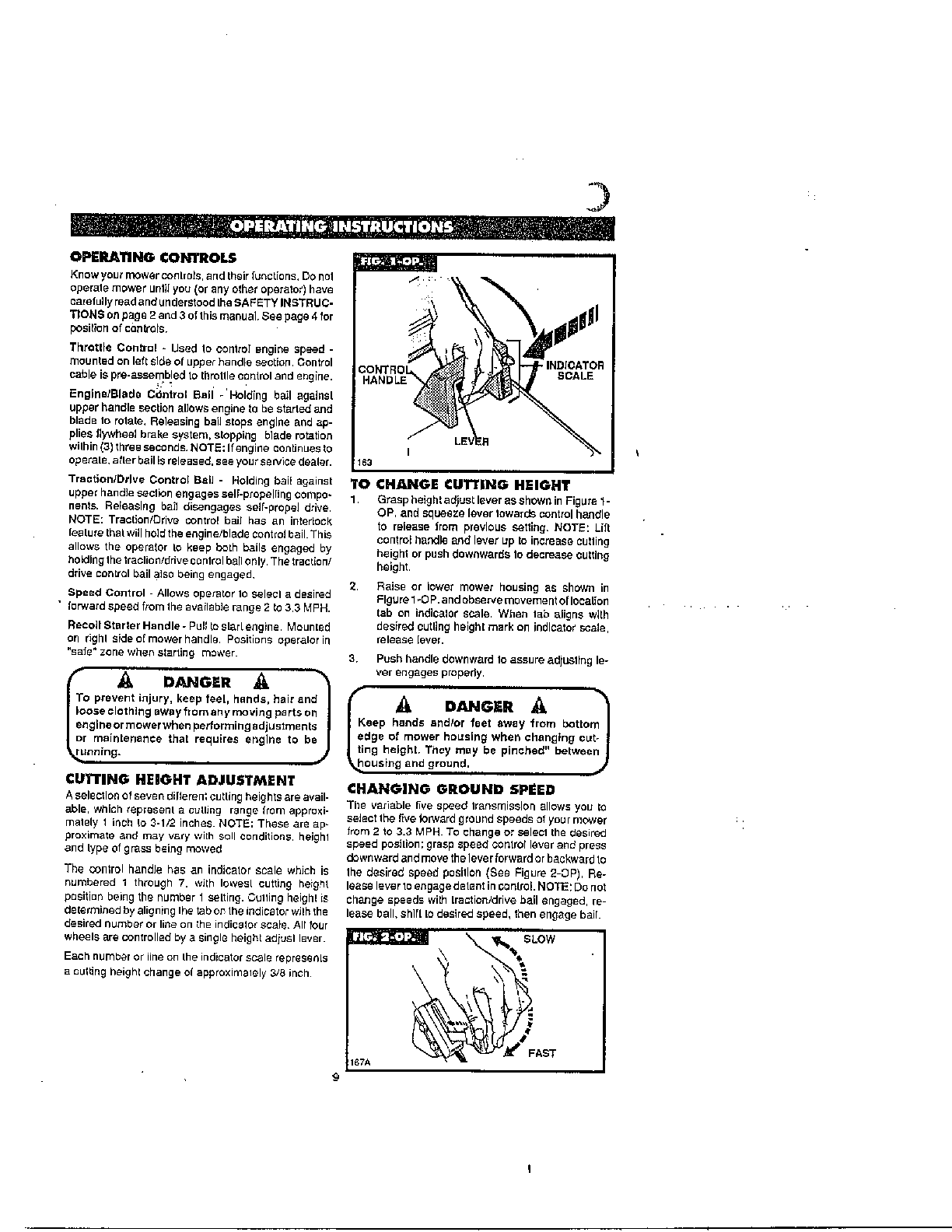 Operating instructions