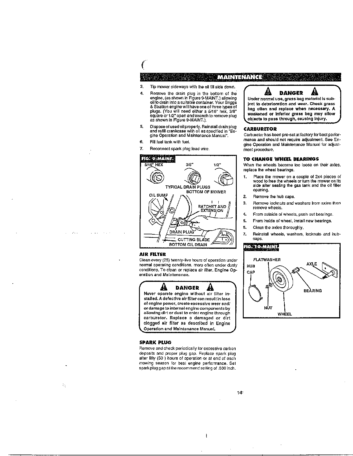 Maintenance page 3