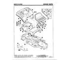 Noma E4315-050 chassis and hood assembly page 3 diagram