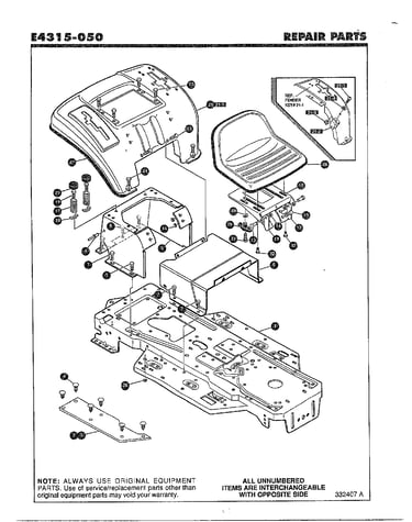 Chassis and hood assembly page 3