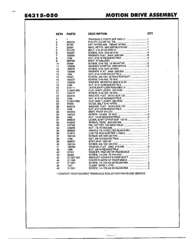 Motion drive assembly page 2