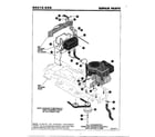 Noma E4315-050 engine and control assembly diagram