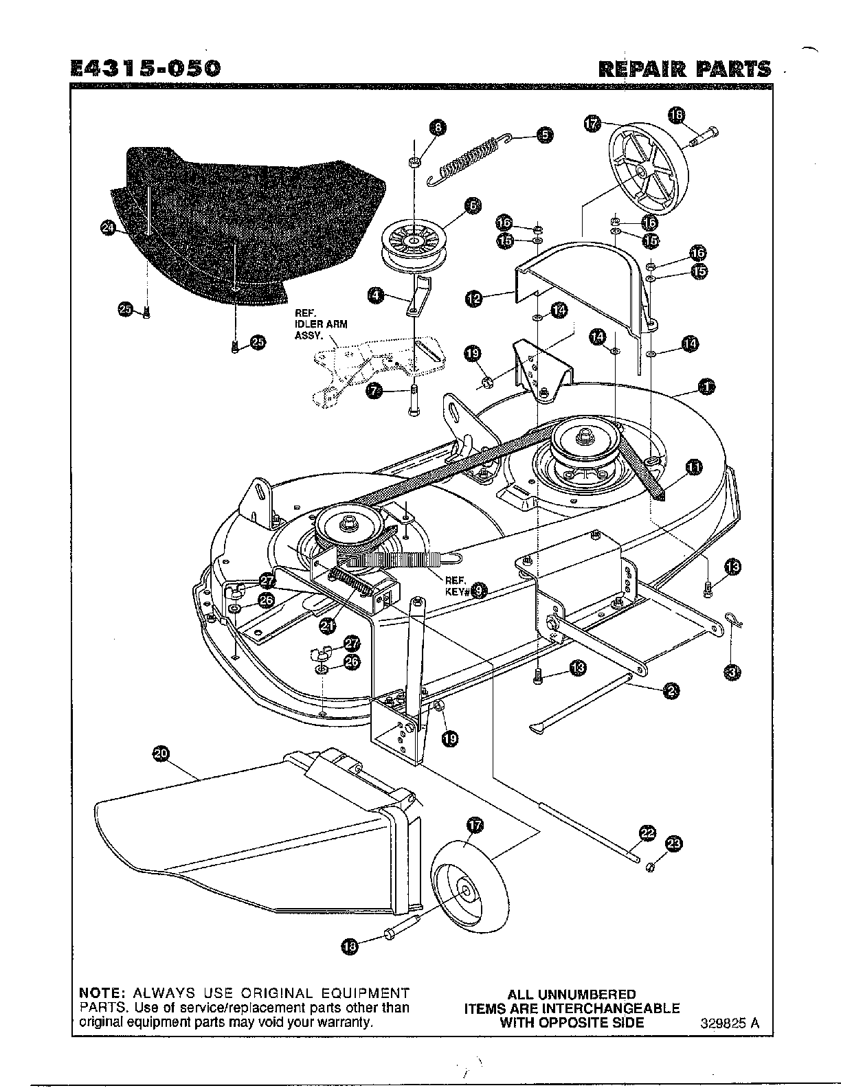 Final deck assembly