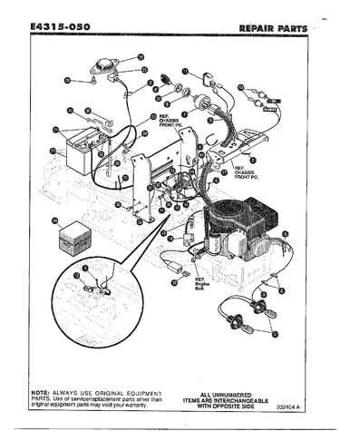 Electrical/wiring schematic