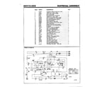 Noma E4315-050 electrical/wiring schematic page 2 diagram