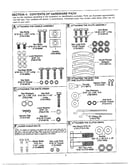 Contents of hardware pack