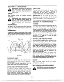 Lubrication/maintenance