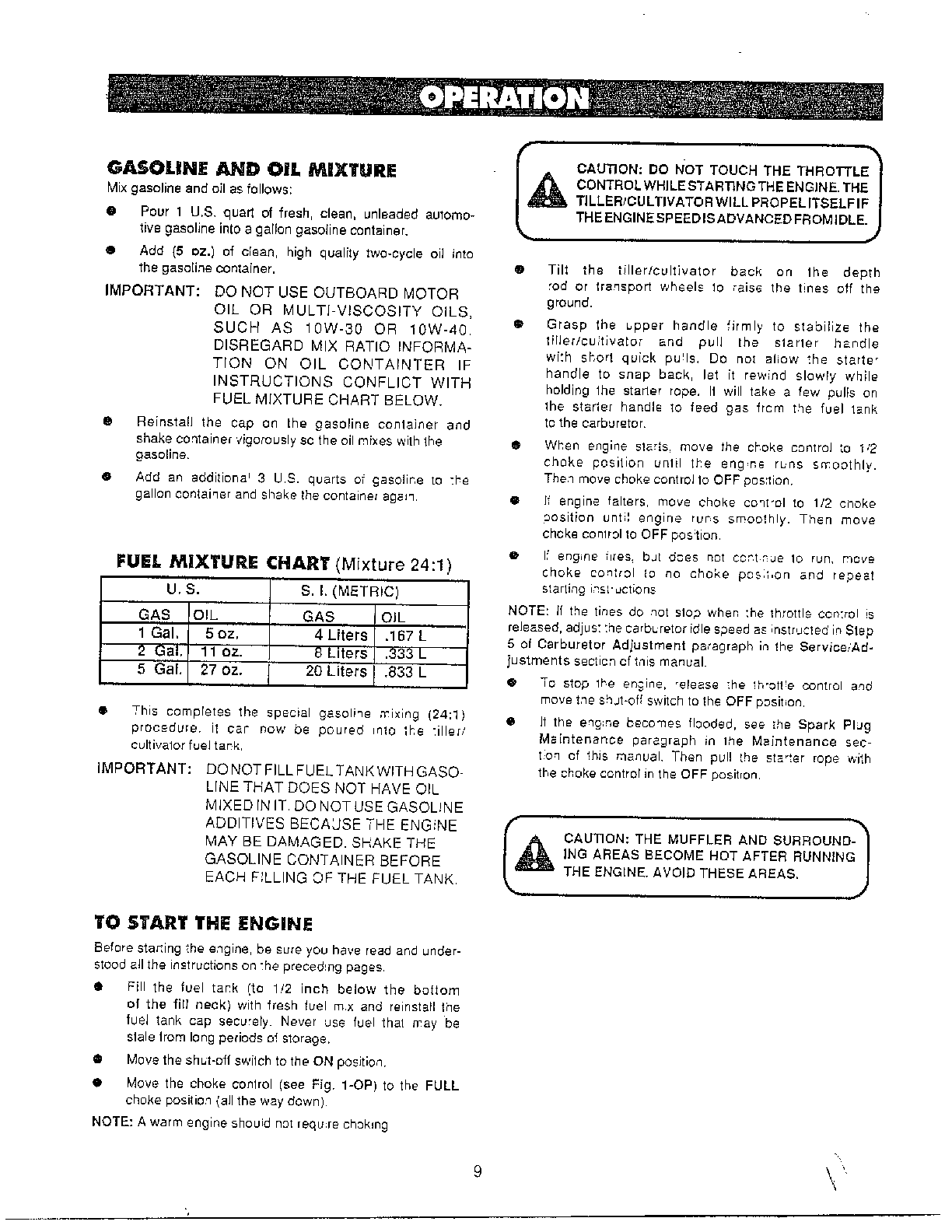 Information page 9