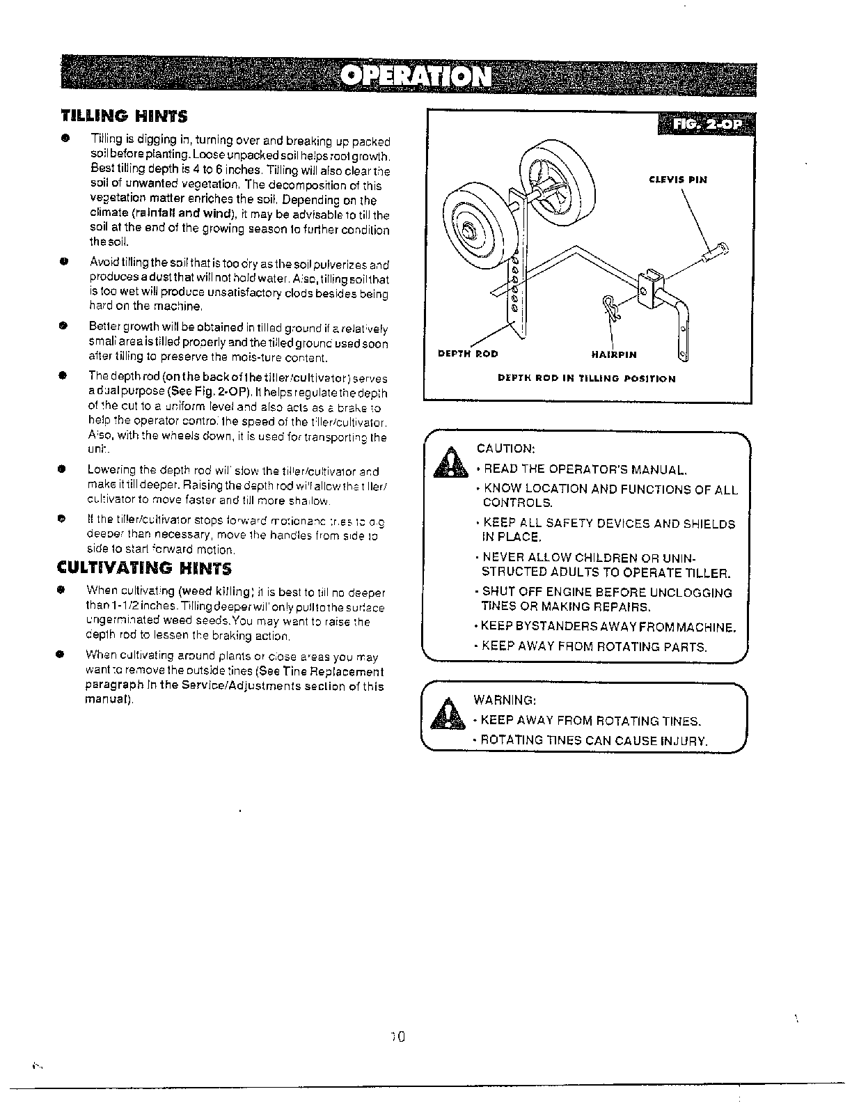 Information page 10
