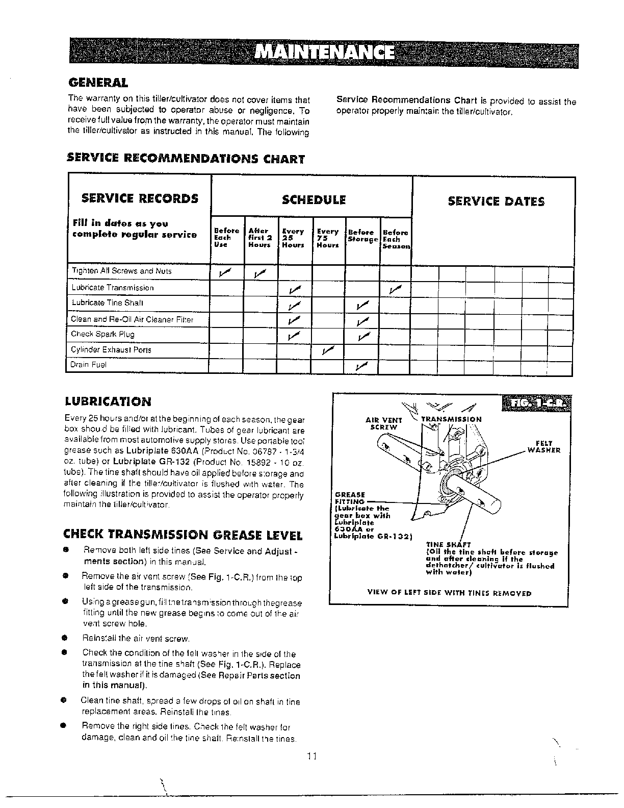 Information page 11