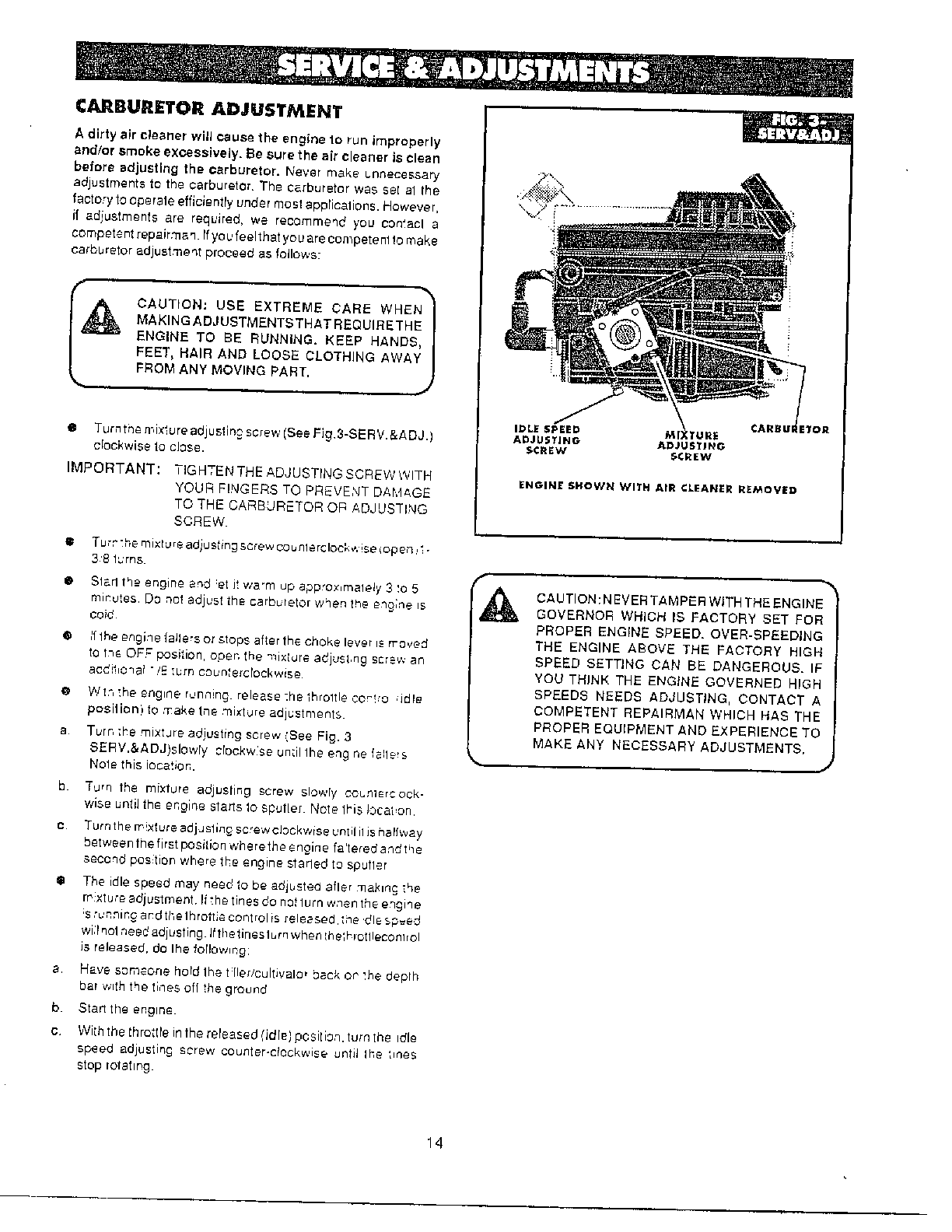 Information page 14