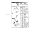 Noma F2155-180 engine/frame/blade/cable diagram