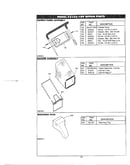 Handle/bagger/mulching plug