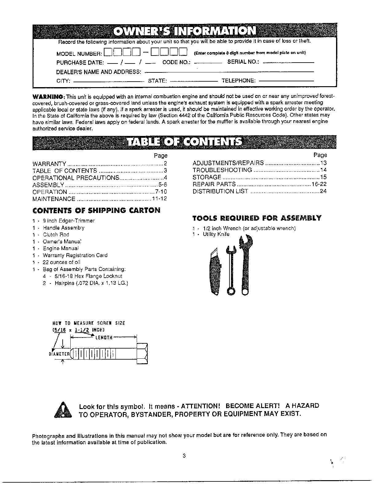 Discharge chute kit page 3