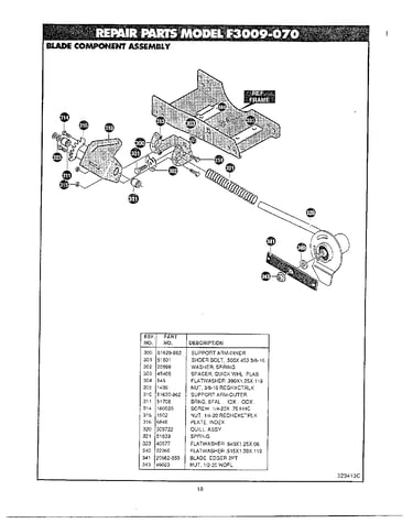 Discharge chute kit page 18
