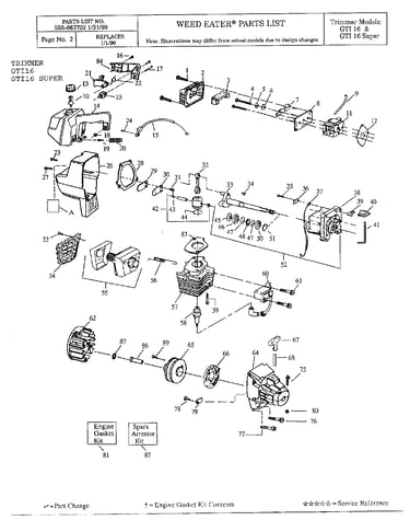 Weed eater-trimmer page 2