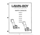 Lawn-Boy S19ZPN lawn boy  mower diagram
