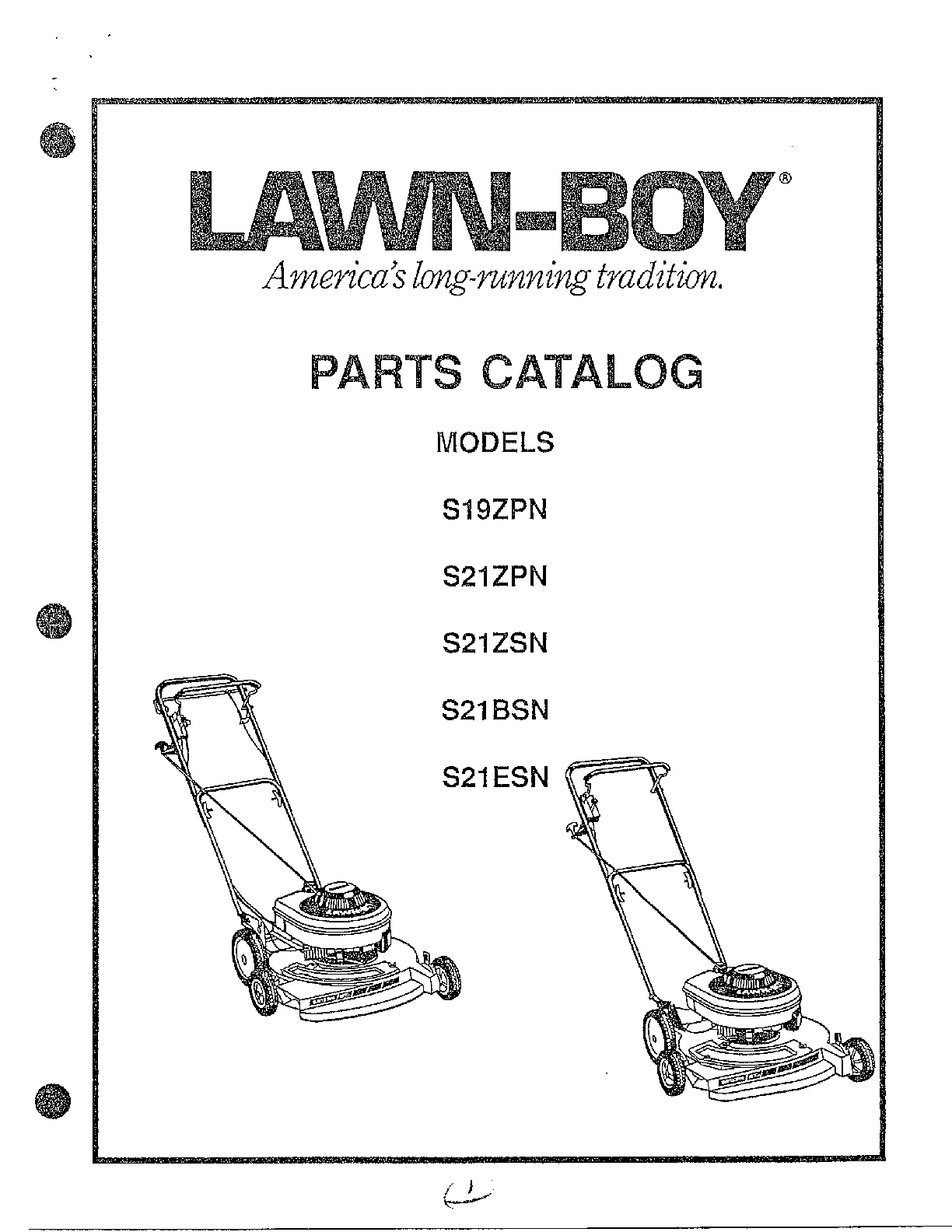 Lawn boy  mower