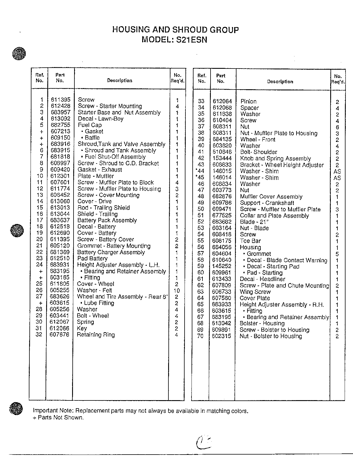 Refer to image for details page 8